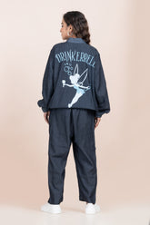 DRINKERBELL- DENIM JOGGER SET